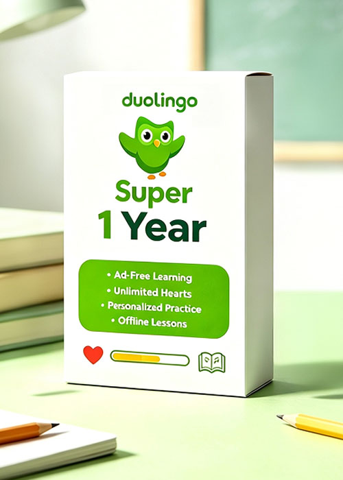 gamerseek, Super Duolingo 1 Year Subscription